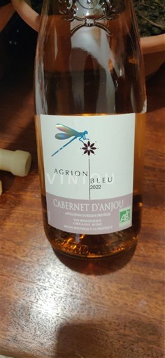 Lugina e Luarës Cabernet-d'anjou Agrion Bleu 2022