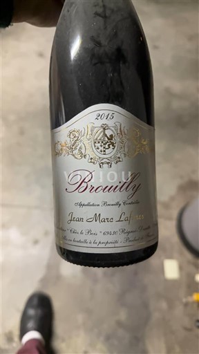 Beaujolais Brouilly Jean Marc Lafont 2015