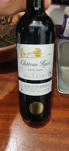 Bordeaux Ikke spesifisert Château Hyot Gorry 2018