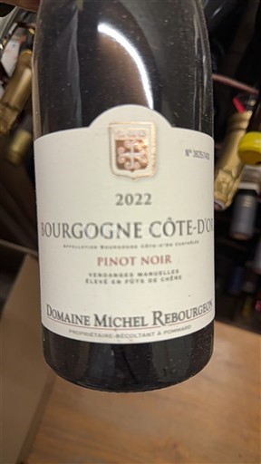 Bourgogne Bourgogne Côte d'Or Domaine Michel Rebougeon 2022