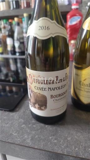 Burgundsko Burgundsko Chardonnay Dufouleur Père & Fils Napoléon 2016