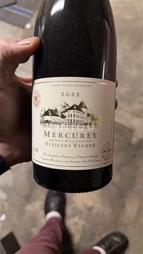Burgundi Mercurey Domaine Château de Santenay Vieilles Vignes 2022