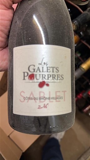 Vinos Rouge sec Les Galets Pourpres 2018 Francia Valle del Ródano No especificado AOC