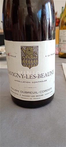 Burgundi Savigny-lès-Beaune Philippe Dubreuil-Cordier 2000