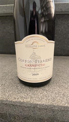 Wijnen Rouge sec Domaine Larue 2019 Frankrijk Bourgondië Niet gespecificeerd AOC Grand Cru