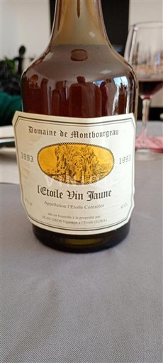 Verërat Blanc sec Domaine Montbourgeau 1993 Francë Jura Ylli AOC