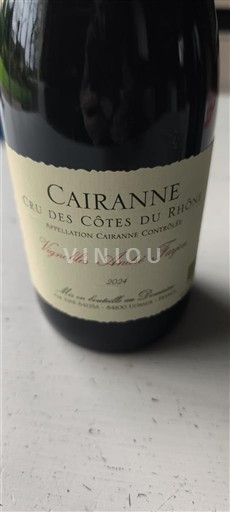 Lugina e Ronës Cairanne Vignobles André Tixier 2020