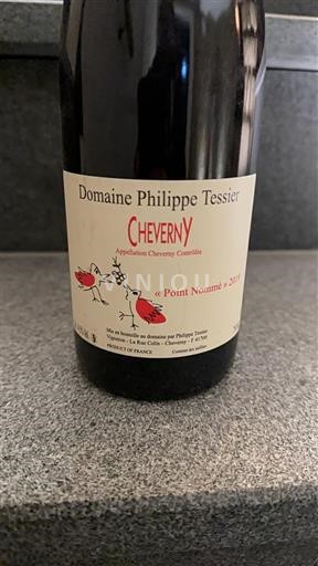 Lugina e Luarës Cheverny Domaine Philippe Tessier Point Nommé 2017