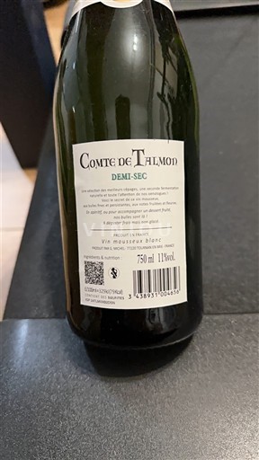 Champagne Comte de Talmon Demi-Sec Ikke-årgang
