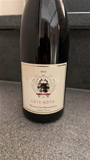 Вина Rouge sec Maison Les Alexandrins 2016 Francuska Рона долина Кот Роти AOC