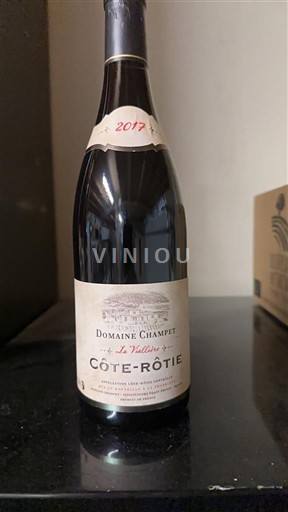 Rona dolina Côte-rôtie Domaine Champet La Viallière 2017