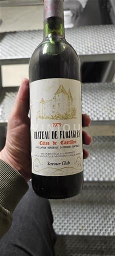 Vinos Rouge sec Château Flojague 1979 Francia Burdeos No especificado AOC