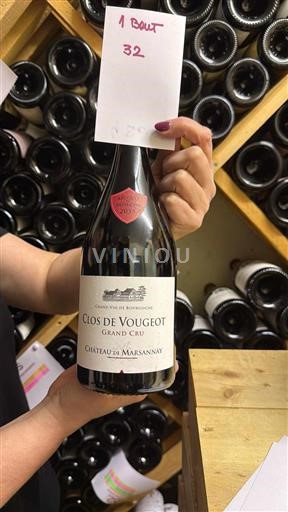 Burgundi Clos-de-vougeot Grand Cru Château Marsannay 2015