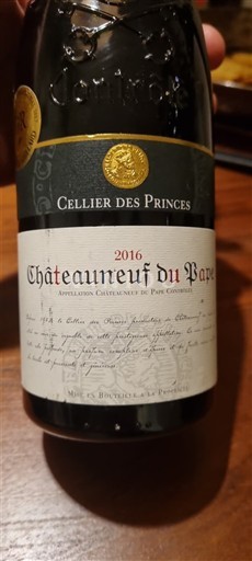 Rhônevallei Châteauneuf-du-Pape Cellier des Princes 2016