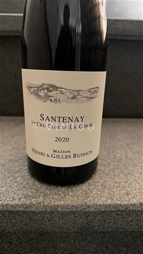Burgundi E paspecifikuar Premier Cru Maison Henri & Gilles Buisson 1er Cru Clos de la Comme 2020