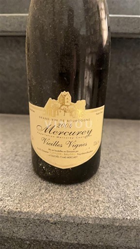 Burgundija Меркуреј Domaine Brintet Vieilles Vignes 2001