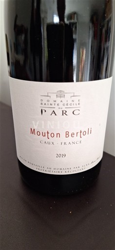 Languedoc and Roussillon Caux Domaine Sainte-Cécile du Parc Mouton Bertoli 2019