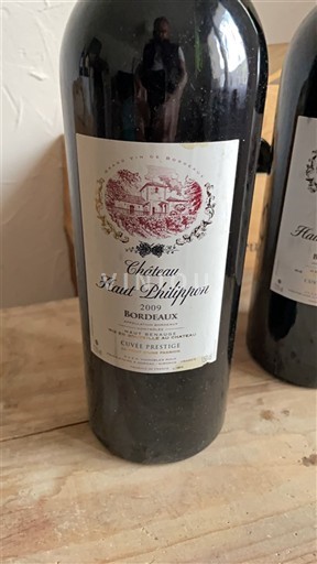 Wines Rouge sec Cuvée Prestige Château Haut Philippon 2009 France Bordeaux AOC