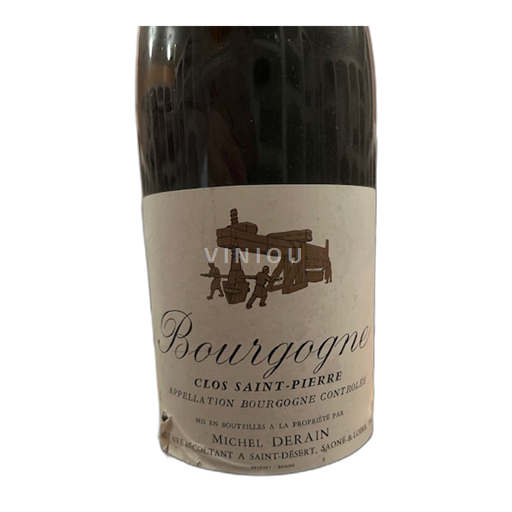 Vini Rouge sec Clos Saint Pierre Michel Derain 1988 Francia Borgogna AOC