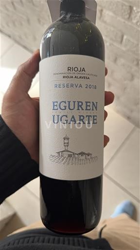 La Rioja Rioja Eguren Ugarte Reserva 2018
