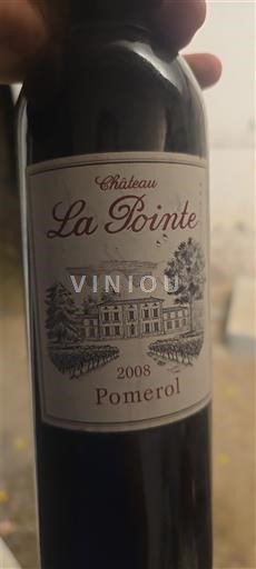 Bordeaux Pomerol Château La Pointe 2008