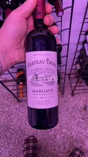 Vinos Rouge sec 2018 Château Tayac 2018 Francia Burdeos Margaux AOC