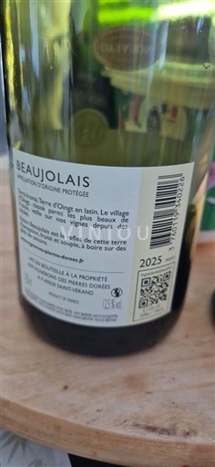 Beaujolais Les Pierres Dorées Jo Viti