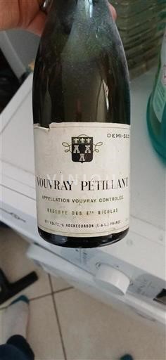 Lugina e Luarës Vouvray Réserve des St Nicolas Jo Viti