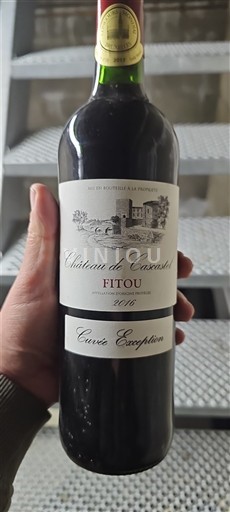 Vine Rouge sec Cuvée Exception Château Caraguilhes 2016 Frankrig Languedoc Fitou AOC