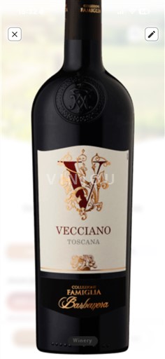 Toskana E paspecifikuar Famiglia Barbanera Vecciano 2021