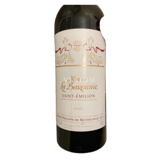 Bordeaux Bordeaux supérieur Château de la Baronnie Mise de la Baronnie 2000