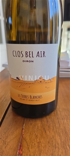 Lugina e Luarës Anžu Clos Bel Air Les Terres Blanches 2022