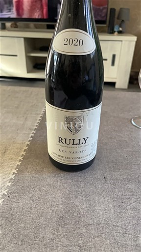 Vin Rouge sec Les Varots Domaine Les Vignes du Maynes 2020 France Bourgogne Rully AOC