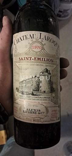 Bordeaux Saint-Émilion Château Laroque 1970