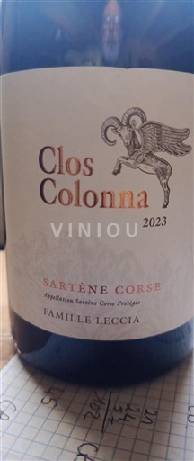 Korsika Sartène Clos Colonna 2023