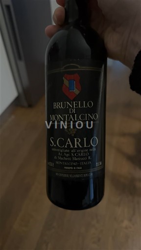 Toskana Brunello di Montalcino S. Carlo 1992