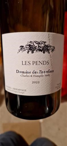 Рона долина Кроз-Ермитаж Domaine Entrefaux Les Pends 2022