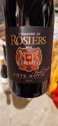 Rhônedalen Côte-rôtie Domaine Rosiers 2020