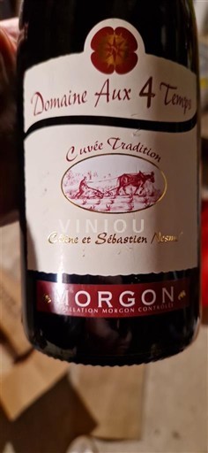 Beaujolais Morgon Domaine Aux 4 Temps Tradition 2022