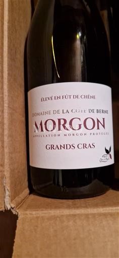 Viner Rouge sec Grands Cras Domaine La Côte de Berne 2023 Frankrike Beaujolais Morgon AOC