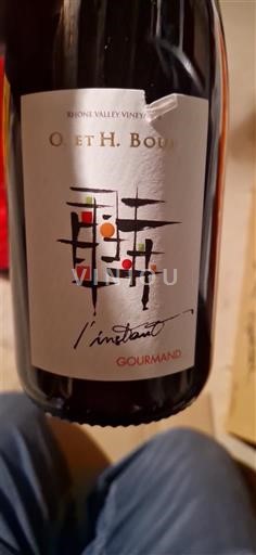Viner Rouge sec L'Instant Gourmand O. et H. Bour Non millésimé Frankrike Rhônedalen Côtes-du-rhône AOC