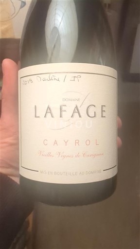 Linguadoca e Rossiglione Côtes catalanes Domaine Lafage Cayrol 2016