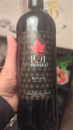Verërat Rouge sec 101 Pierres Rouge Vignerons de Brançion 2016 Francë Burgundi E paspecifikuar AOC
