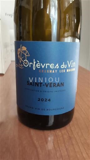 Burgundi Saint-Véran Les Orfèvres du Vin 2024