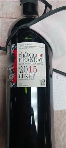 Вина Rouge sec Château Frandat 2015 Франція Південний Захід Бюзе AOC