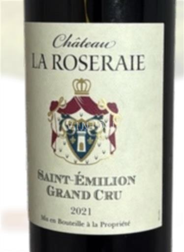Vinuri Rouge sec Château La Roseraie 2021 Franța Bordeaux Saint-Émilion Grand Cru AOC Grand Cru