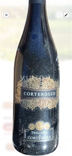 Vinuri Rouge sec Corterossso Trilogia Corteviola 2022 Italia Emilia-Romagna Emilia IGT