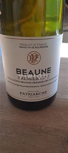 Borgoña Beaune Premier Cru Patriarche 2022