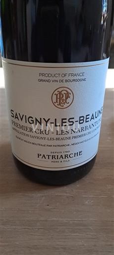 Burgundi Savigny-lès-Beaune Premier Cru Patriarche Père & Fils Premier Cru - Les Narbantons 2020
