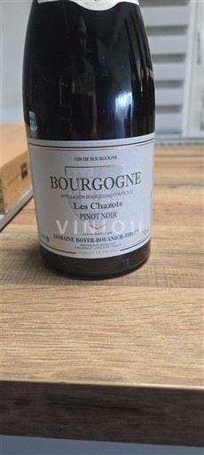 Burgundi Domaine Boyer-Brochard-Thibault Les Chazots 2022